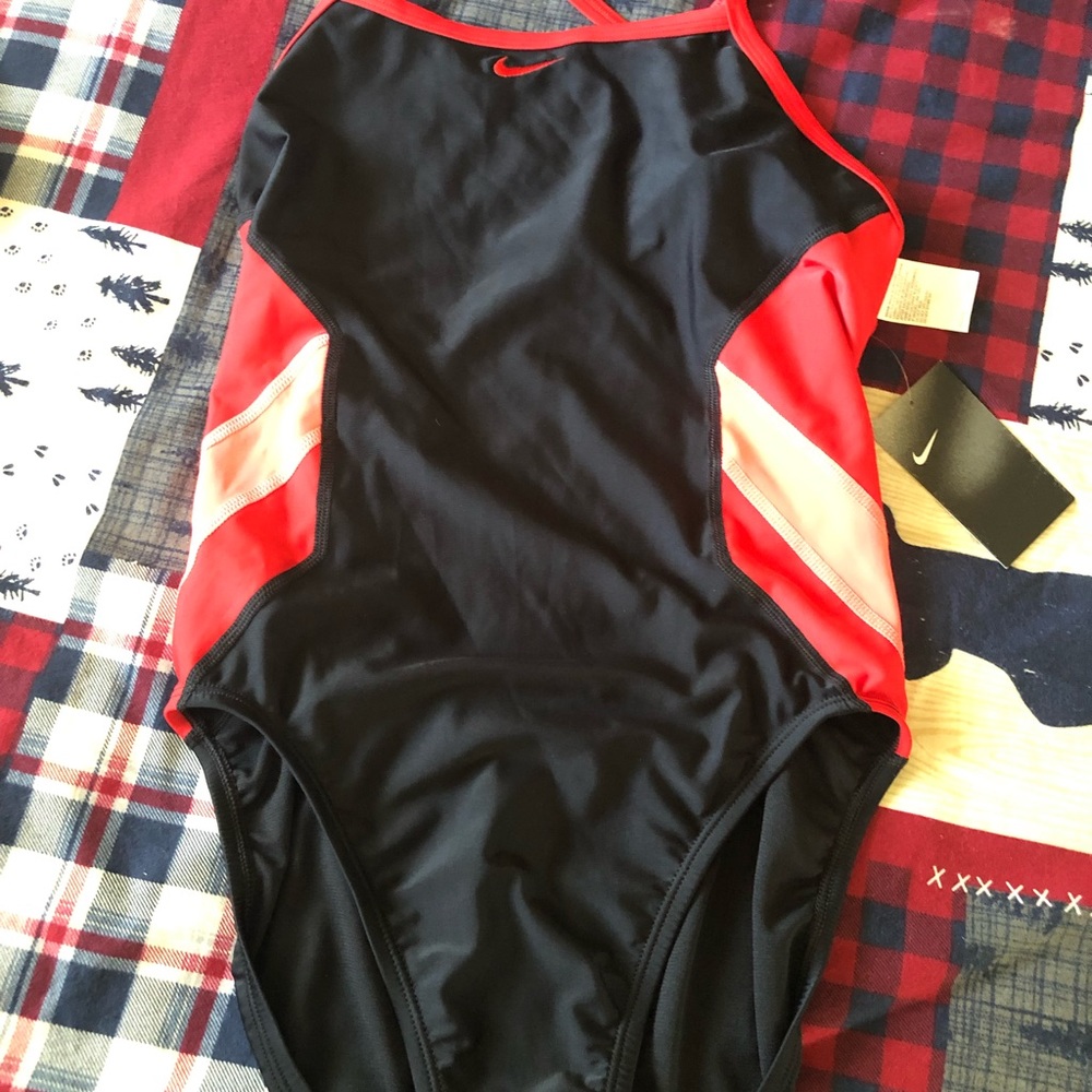 Nike one piece swim suit